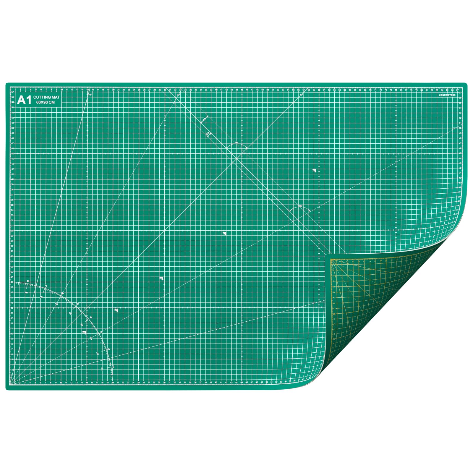 wer ctmhカッティングマット Amazon.co.jp: カッティングマット A1 サイズ 60cm x 90cm x 3mm 【1cm